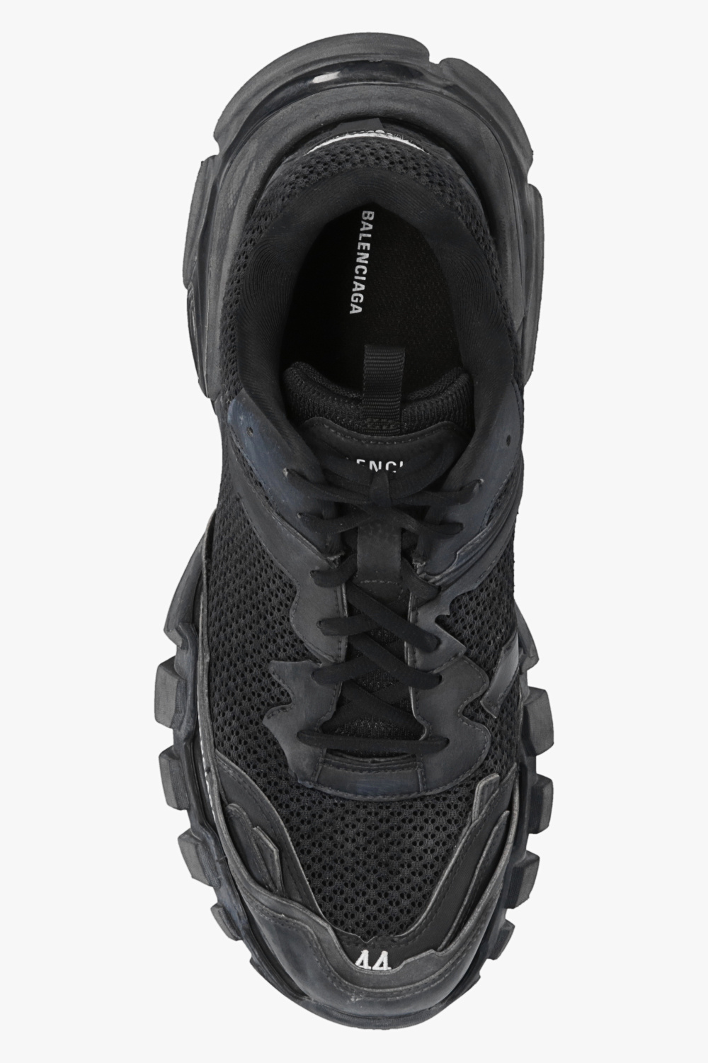 Black track clearance sneakers